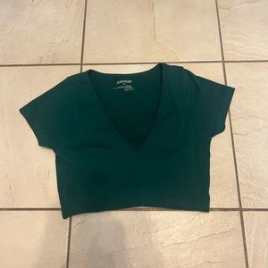 sonia seamless plunge tee